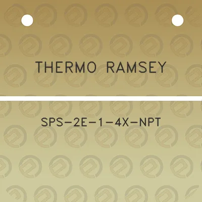 thermo-ramsey-sps-2e-1-4x-npt