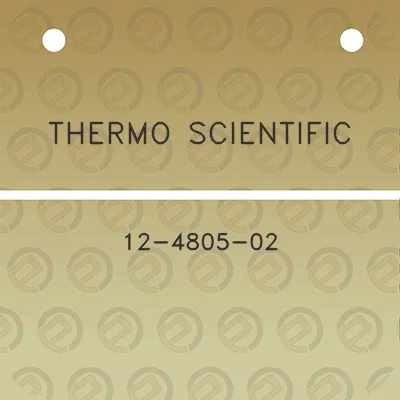 thermo-scientific-12-4805-02