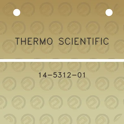 thermo-scientific-14-5312-01