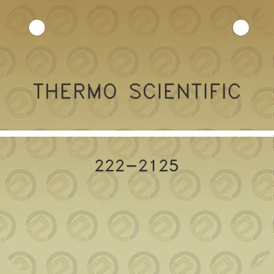 thermo-scientific-222-2125