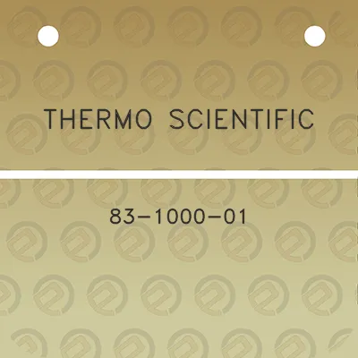 thermo-scientific-83-1000-01