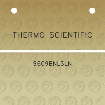 thermo-scientific-9609bnlsln