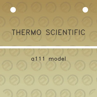 thermo-scientific-a111-model