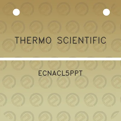 thermo-scientific-ecnacl5ppt