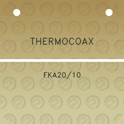 thermocoax-fka2010