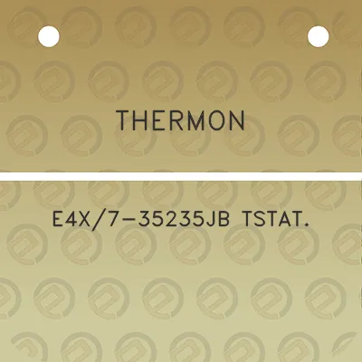 thermon-e4x7-35235jb-tstat