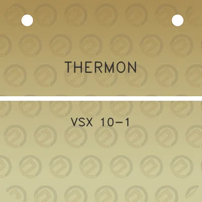 thermon-vsx-10-1