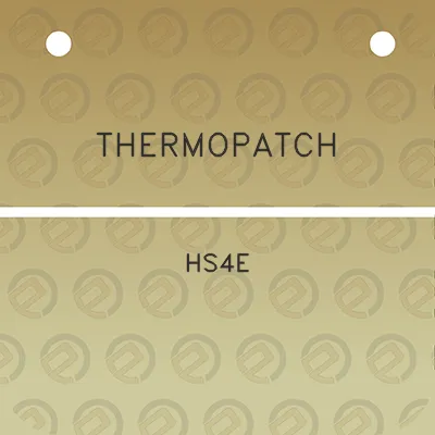 thermopatch-hs4e