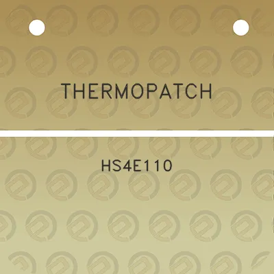 thermopatch-hs4e110