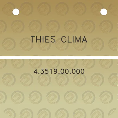 thies-clima-4351900000