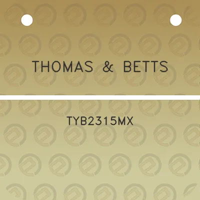 thomas-betts-tyb2315mx