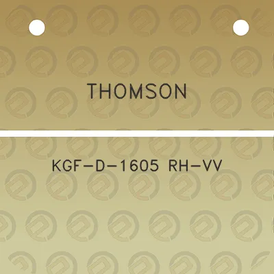 thomson-kgf-d-1605-rh-vv