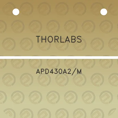 thorlabs-apd430a2m