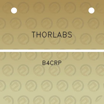 thorlabs-b4crp