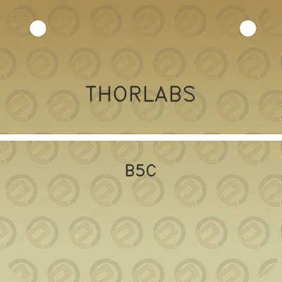 thorlabs-b5c