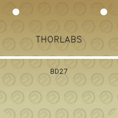 thorlabs-bd27