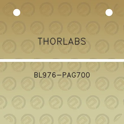 thorlabs-bl976-pag700