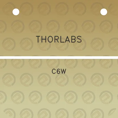 thorlabs-c6w