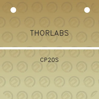 thorlabs-cp20s