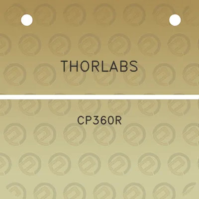 thorlabs-cp360r