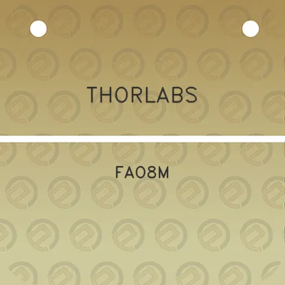 thorlabs-fao8m