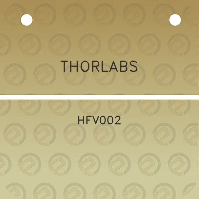 thorlabs-hfv002