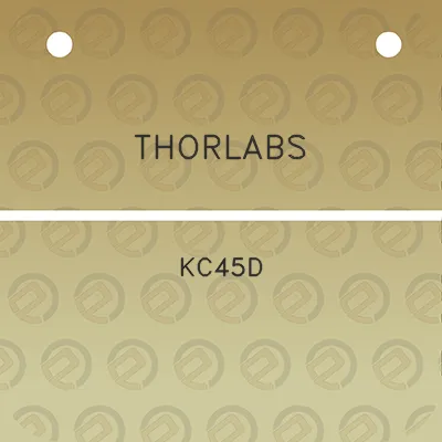 thorlabs-kc45d