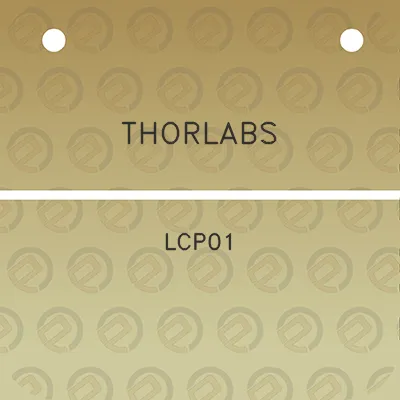 thorlabs-lcp01