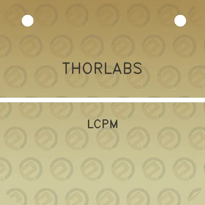 thorlabs-lcpm