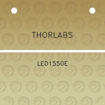 thorlabs-led1550e