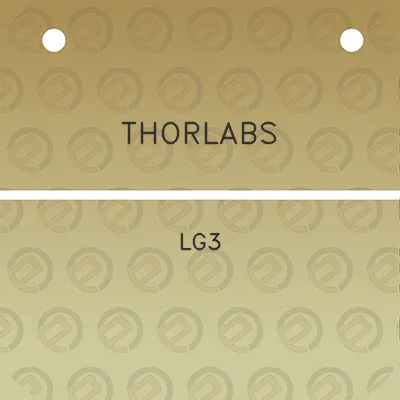 thorlabs-lg3