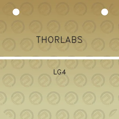 thorlabs-lg4