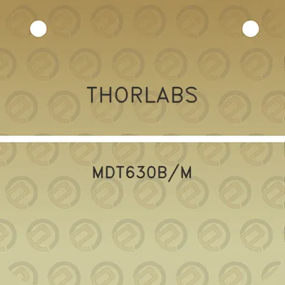 thorlabs-mdt630bm