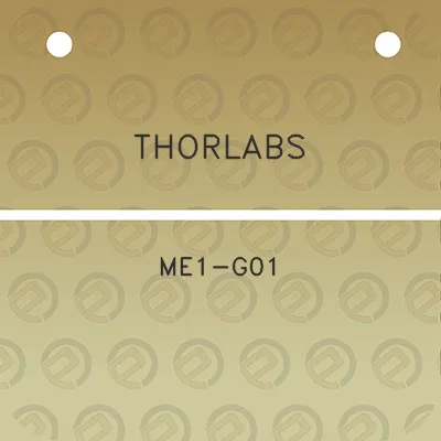 thorlabs-me1-g01