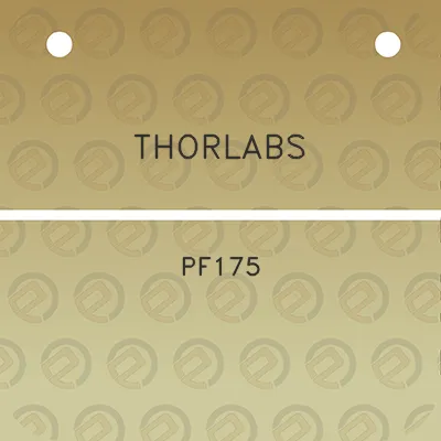 thorlabs-pf175