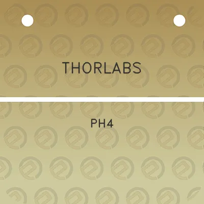 thorlabs-ph4