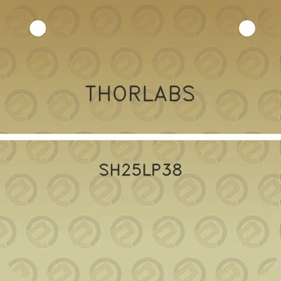 thorlabs-sh25lp38