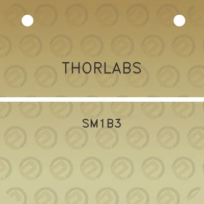 thorlabs-sm1b3