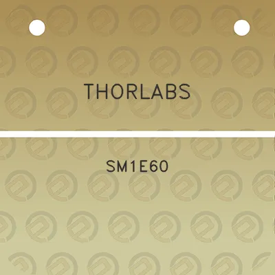 thorlabs-sm1e60