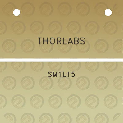 thorlabs-sm1l15