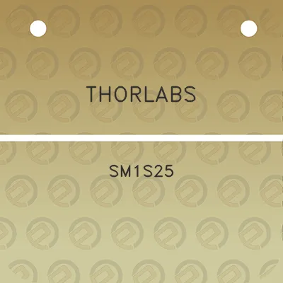 thorlabs-sm1s25