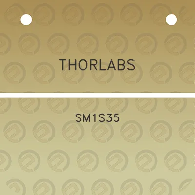 thorlabs-sm1s35