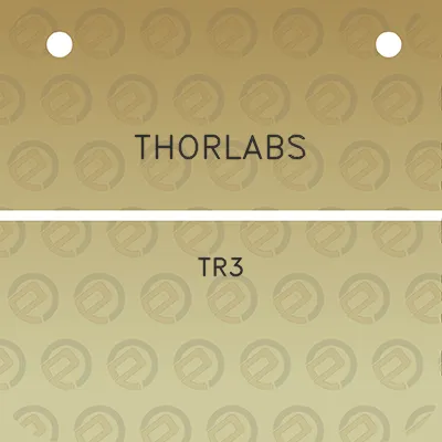 thorlabs-tr3