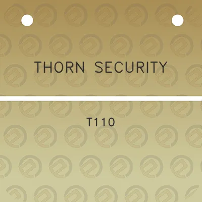 thorn-security-t110