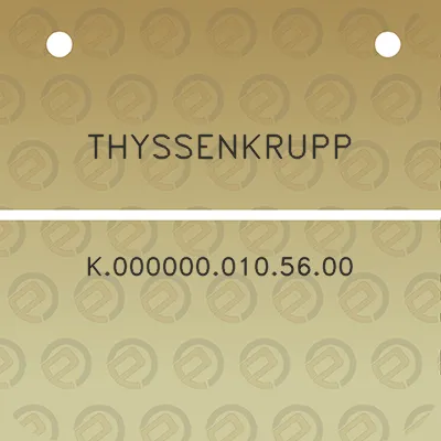 thyssenkrupp-k0000000105600