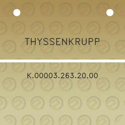 thyssenkrupp-k000032632000