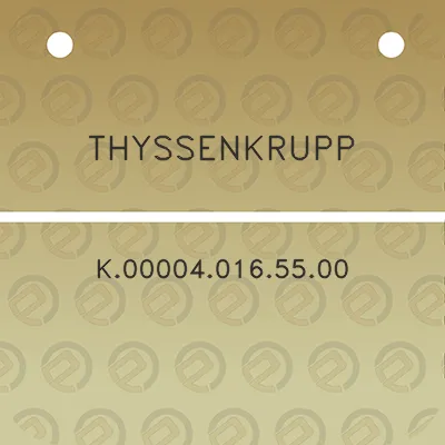 thyssenkrupp-k000040165500