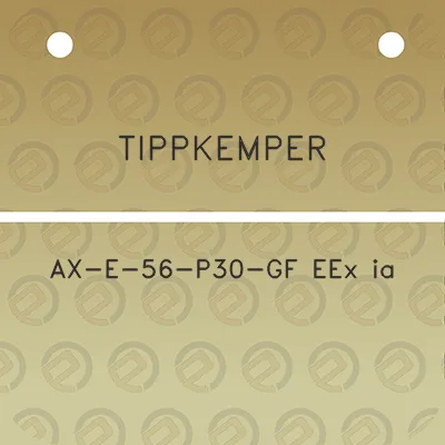 tippkemper-ax-e-56-p30-gf-eex-ia