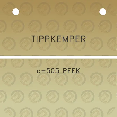 tippkemper-c-505-peek