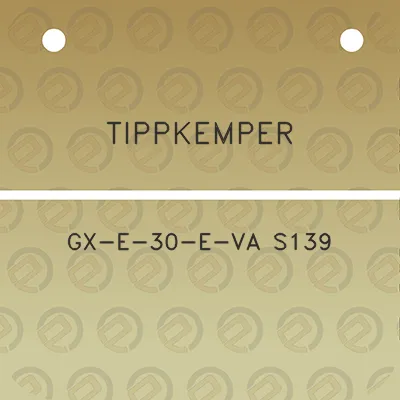 tippkemper-gx-e-30-e-va-s139